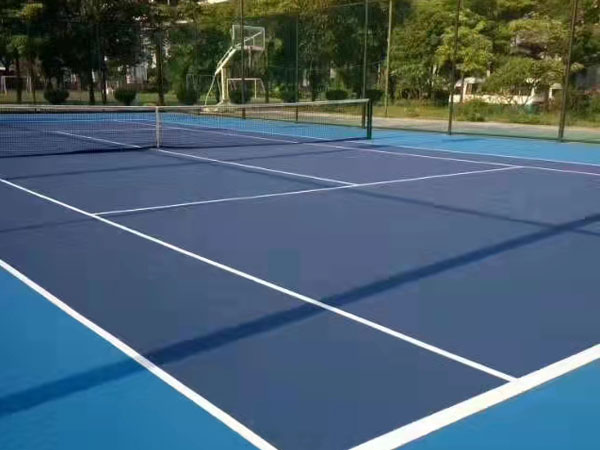 广美网球场地坪工程