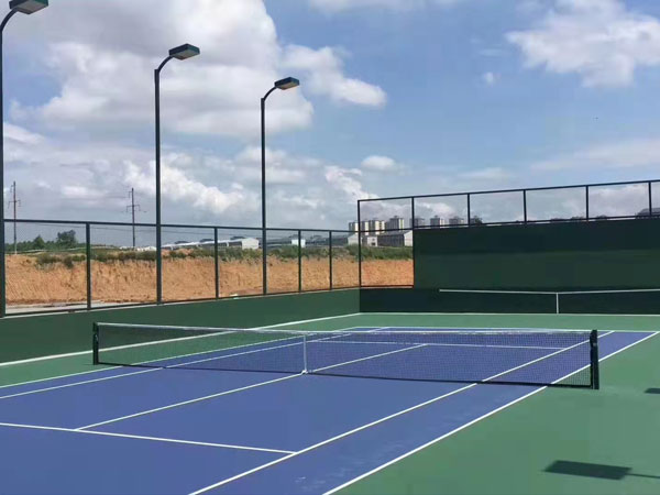 广美网球运动场地坪